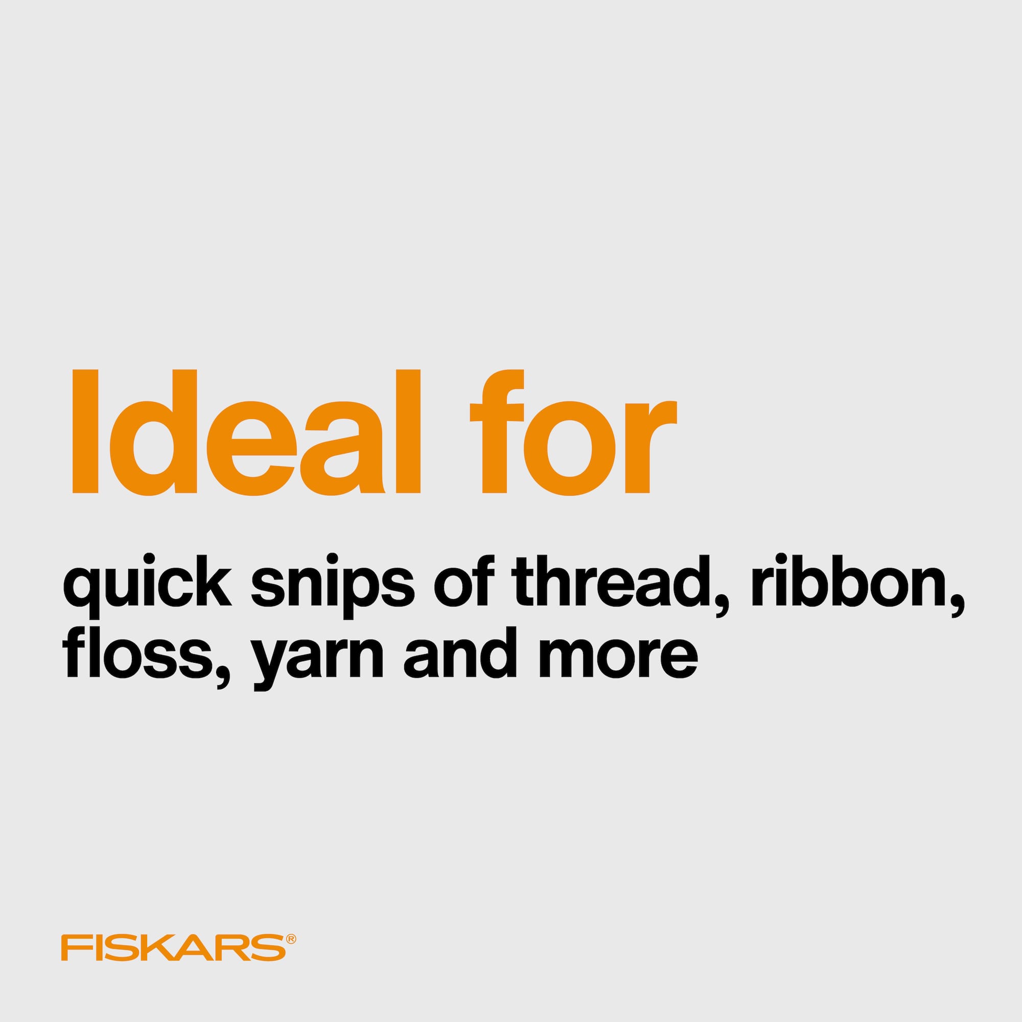 Fiskars® Ultrasharp Thread Snips